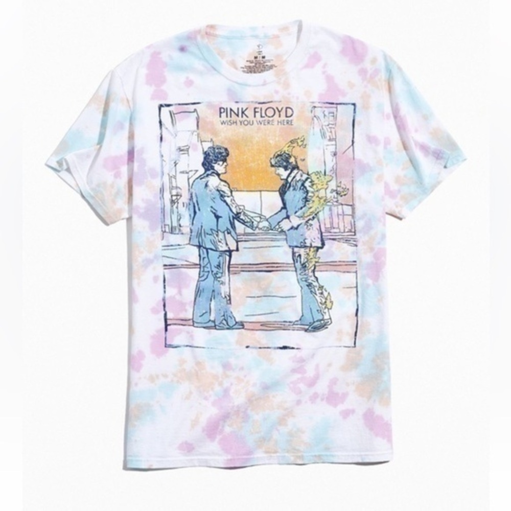 Pink Floyd Wish You Were Here Tie-Dye Tee
